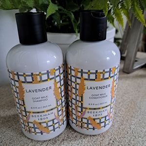 Beekman Shampoo and Conditioner